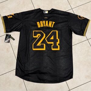 Dodgers Kobe Bryant Mamba Snakeskin Jersey - Rare / Custom feel texture